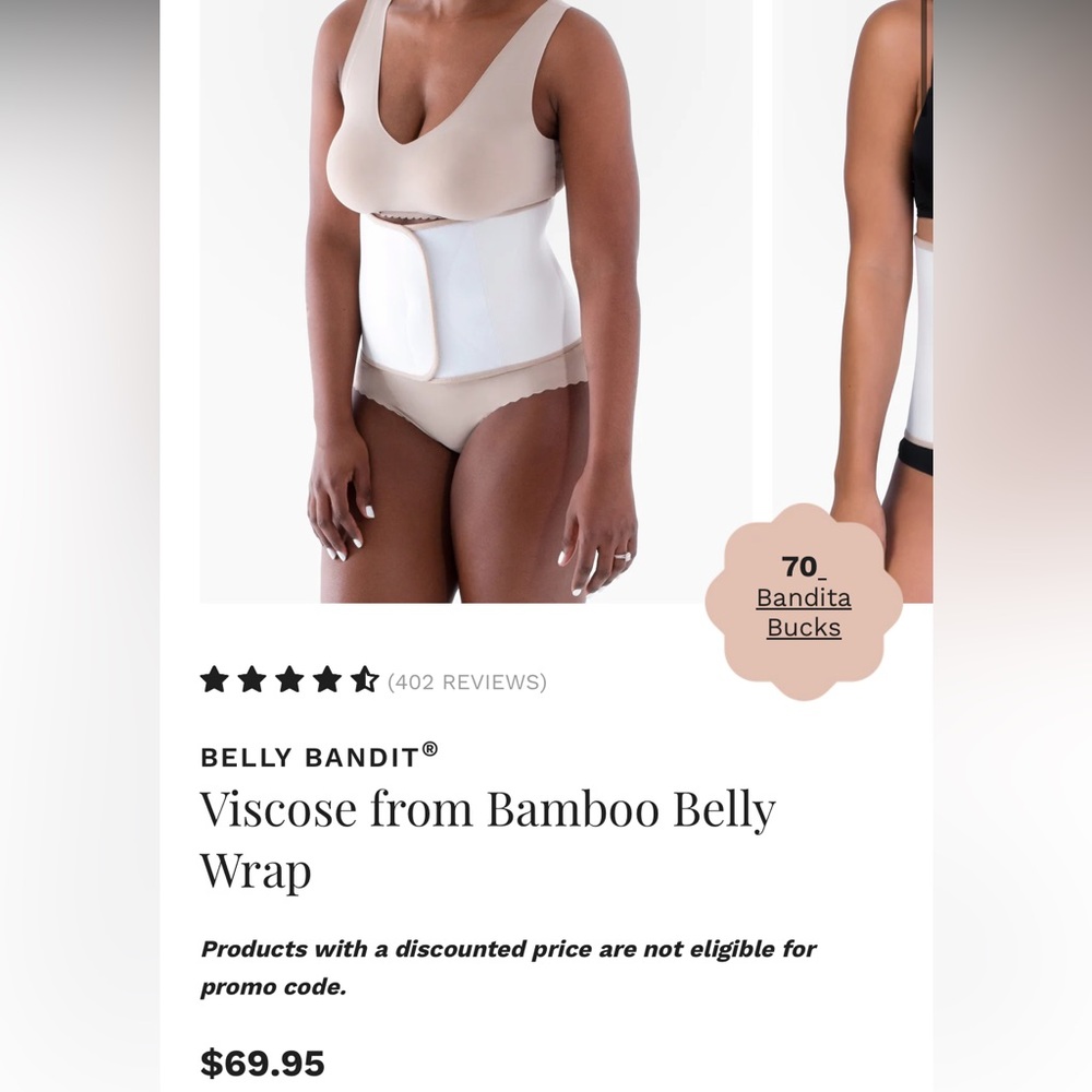 NWOT. Belly Bandit Wrap